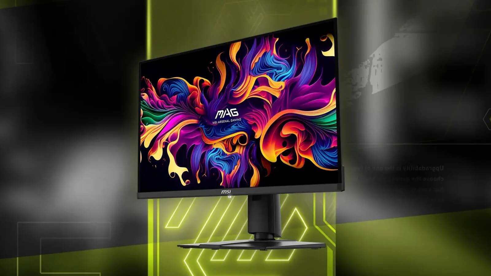 MSI выпустила OLED-монитор с защитой от выгорания