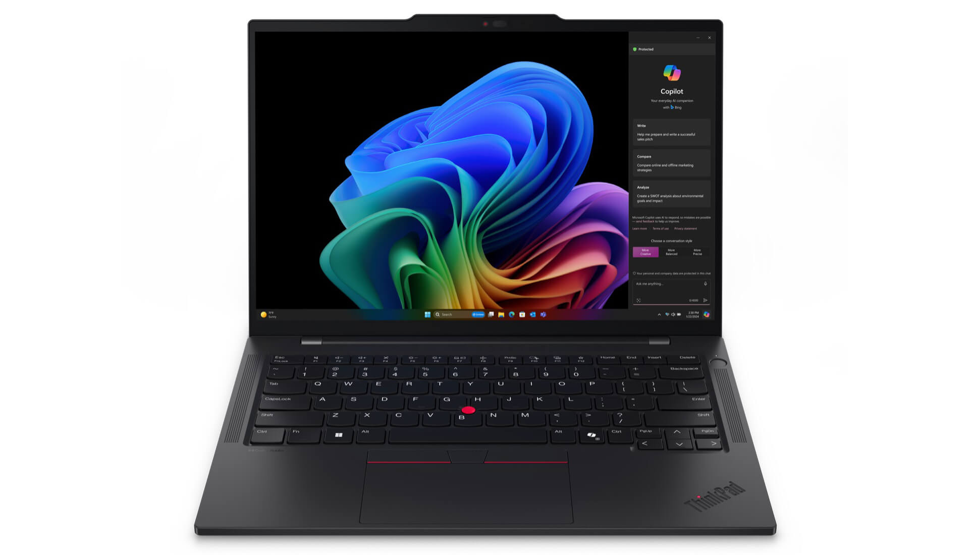 Lenovo ThinkPad T14s Gen 6  ноутбук с OLED-экраном на Snapdragon X Elite