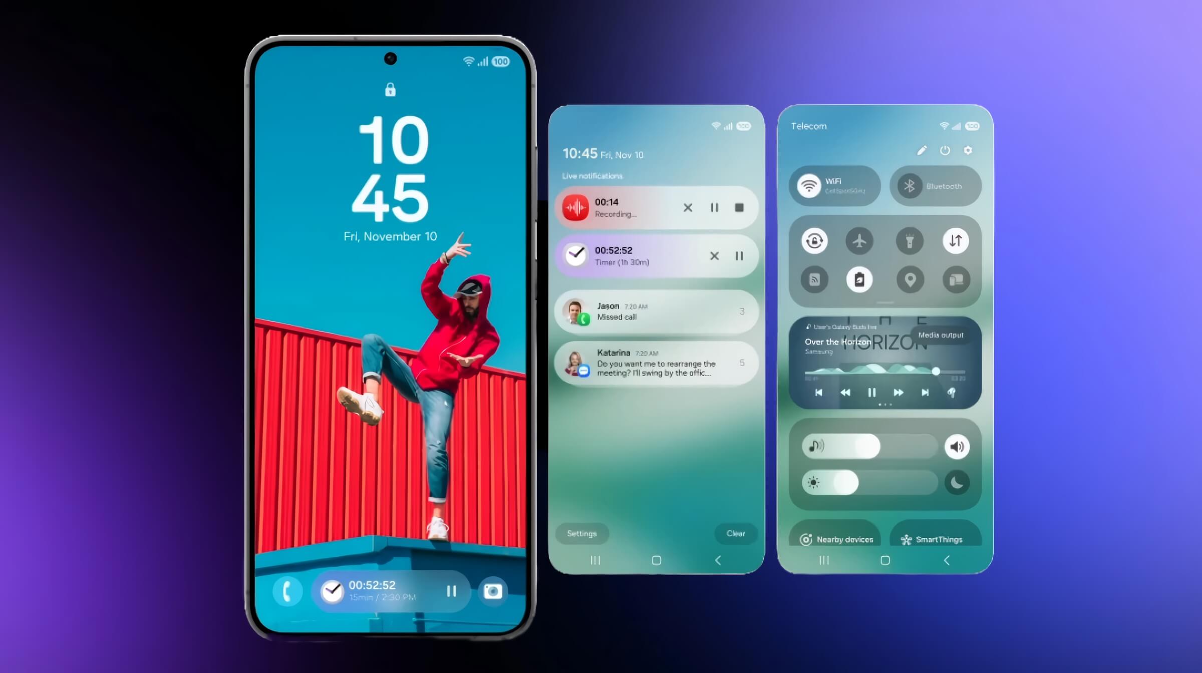 Samsung начинает развёртывание One UI 7