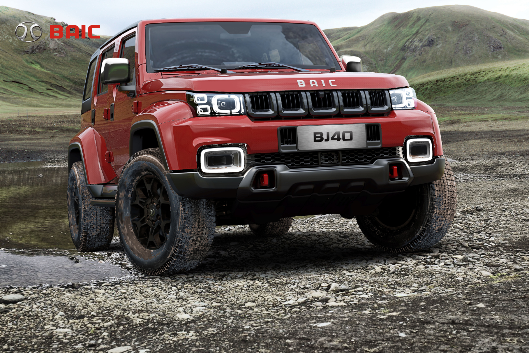 Рассекречена стоимость дизельного внедорожника BAIC BJ40 для России