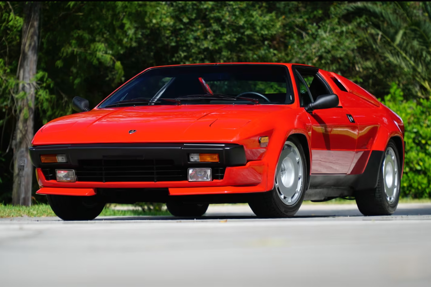 С аукциона продадут редкую Lamborghini Jalpa в кузове тарга