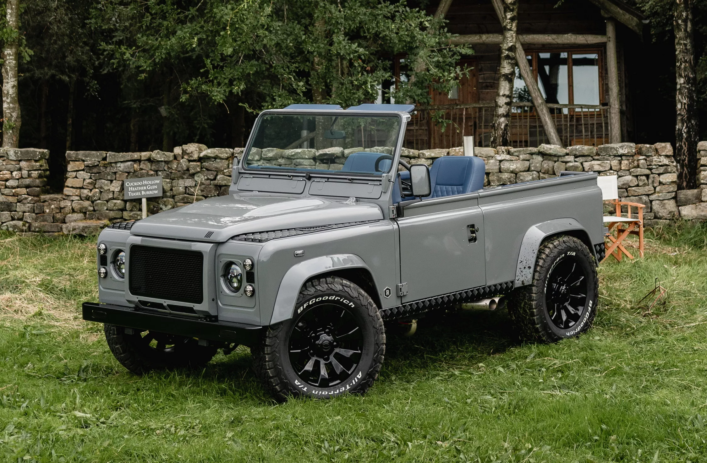 Для пилота Формулы-1 построили Land Rover Defender с настоящей печью для пиццы