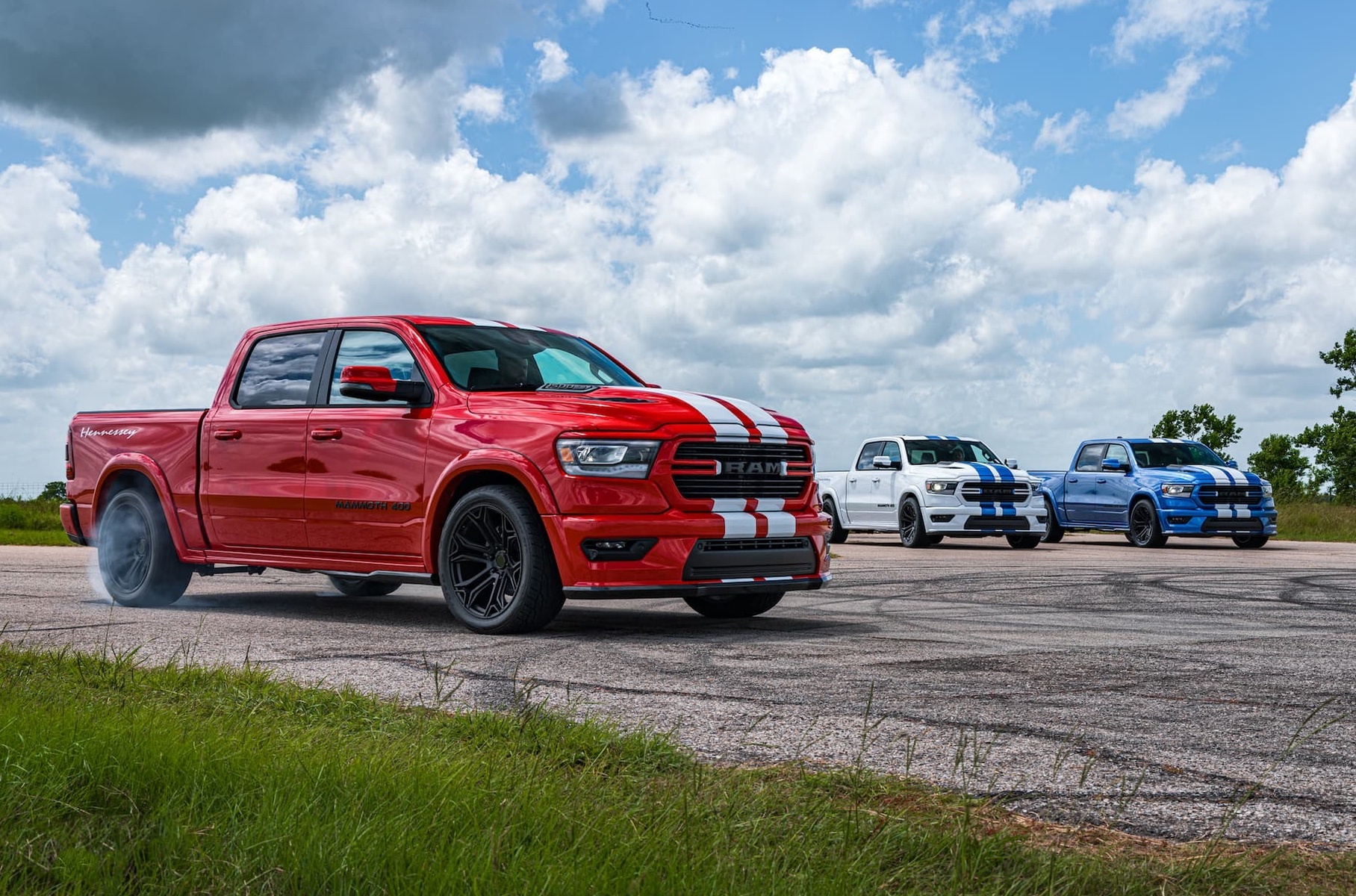 Ателье Hennessey попрощалось с восьмеркой HEMI спортпикапом Mammoth 400