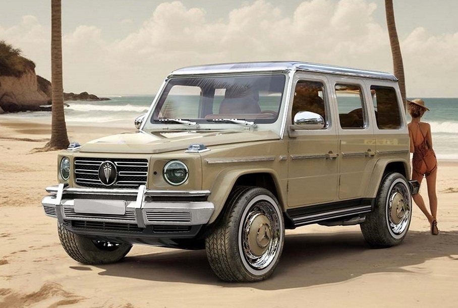 Новый Mercedes-Benz G-Class получил винтажный тюнинг-кит в духе 1970-х