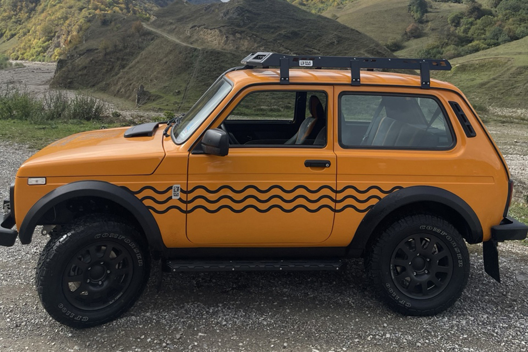 Прототип Lada Niva Sport проверили высокогорьем Кавказа