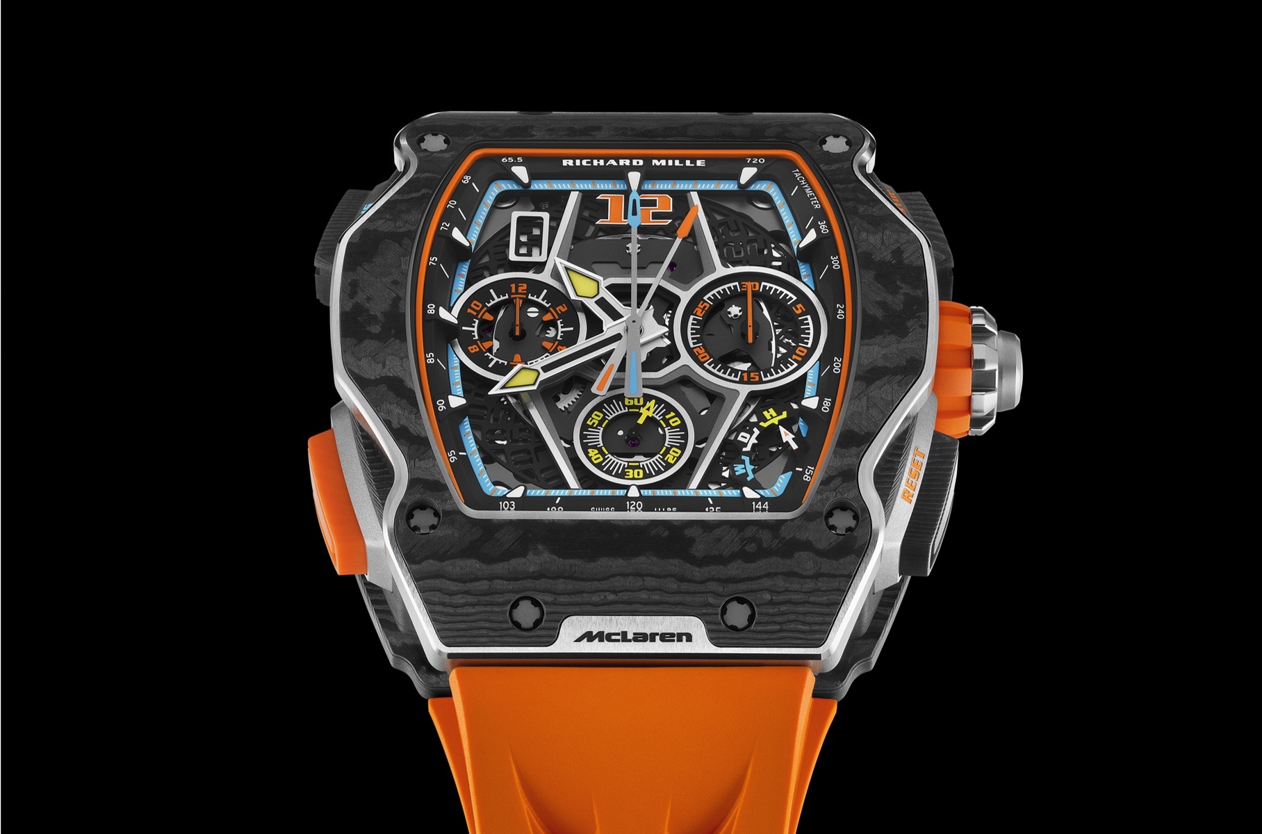 Компания Richard Mille выпустила хронограф в стиле гиперкара McLaren W1