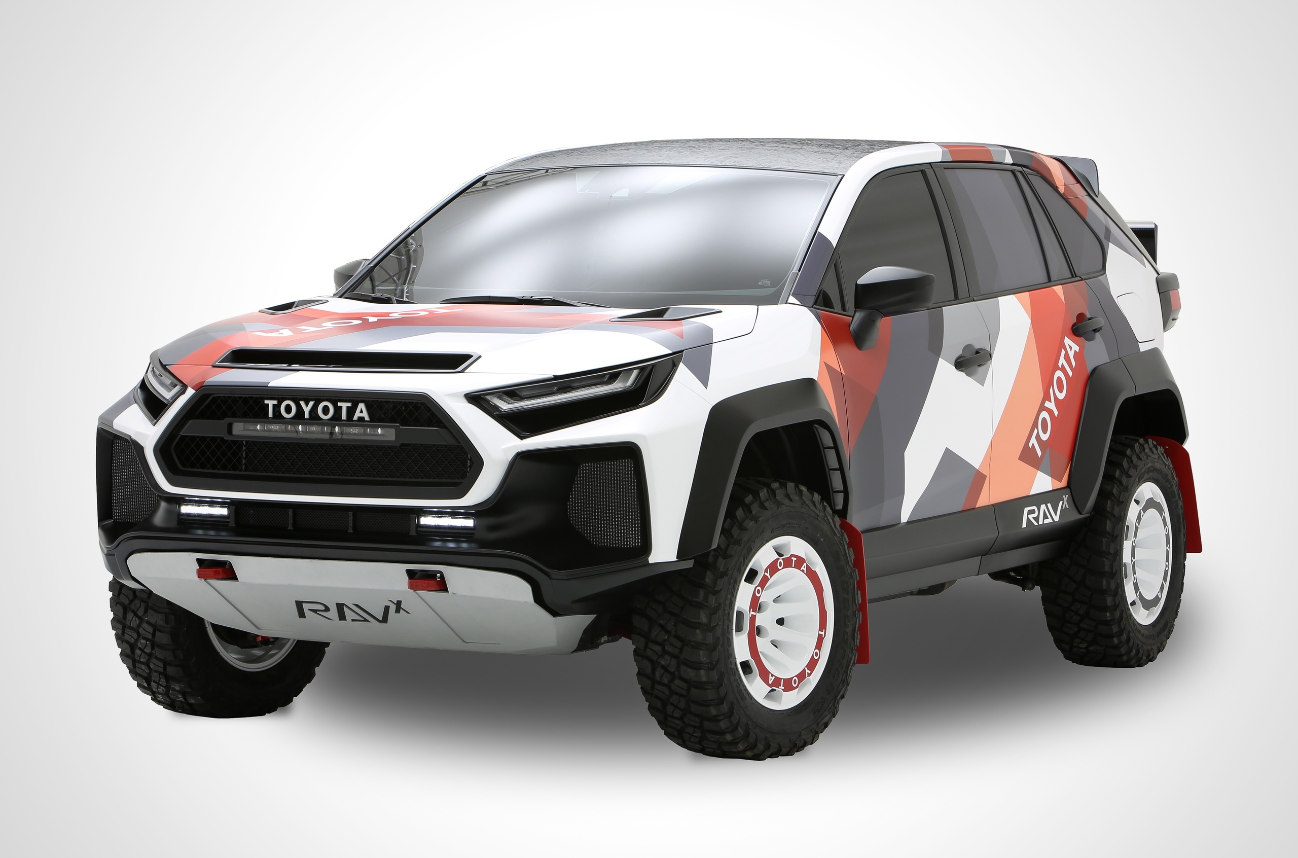 Toyota RAV4 превратили в раллийный RAV-X