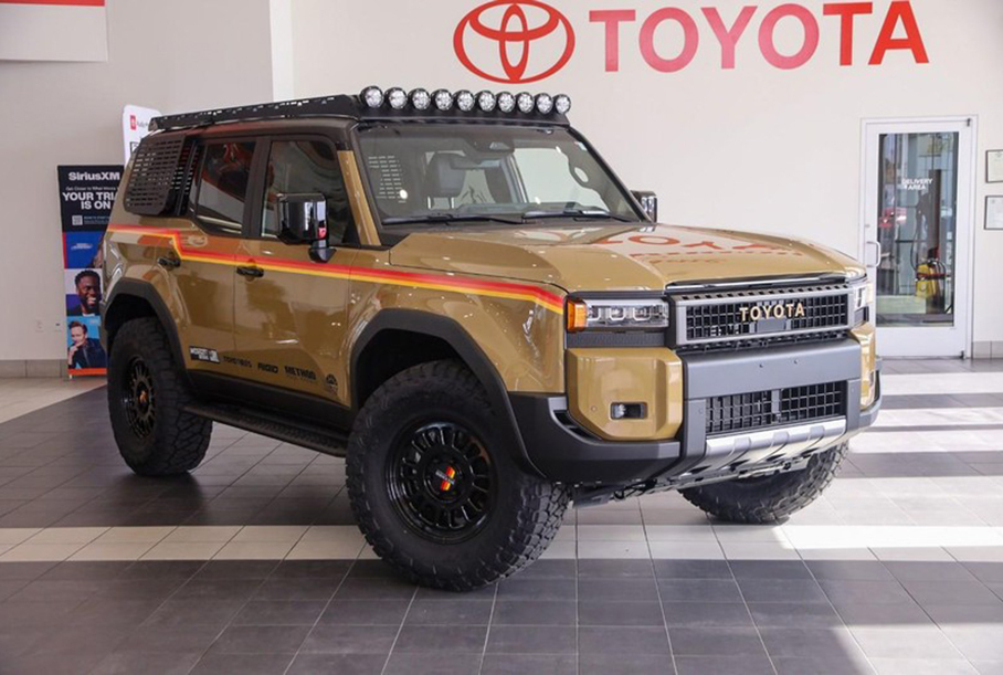 На продажу выставили победивший на SEMA-2024 Toyota Land Cruiser Prado