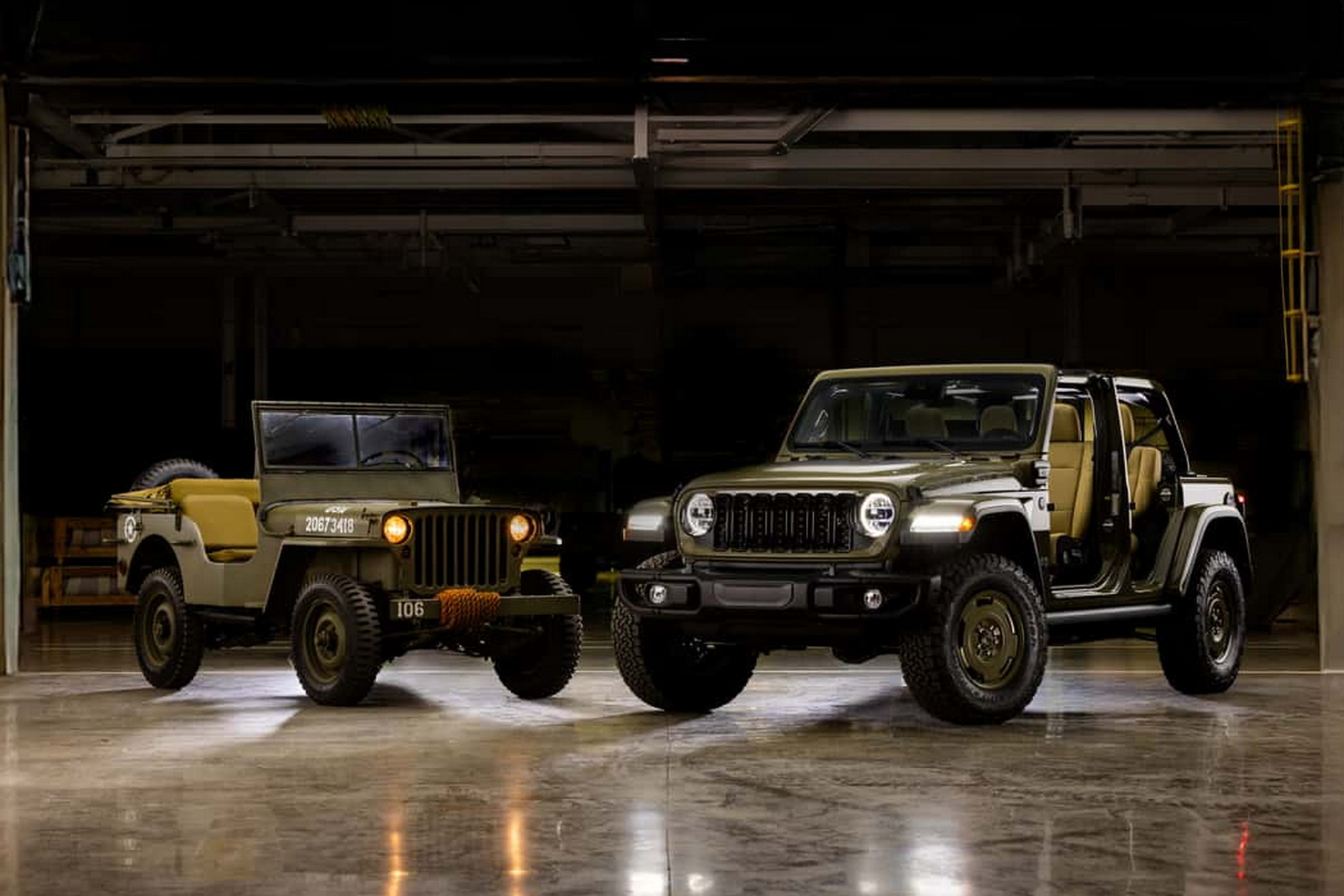 Jeep начал продажи особого Wrangler в честь Виллиса 1941 года