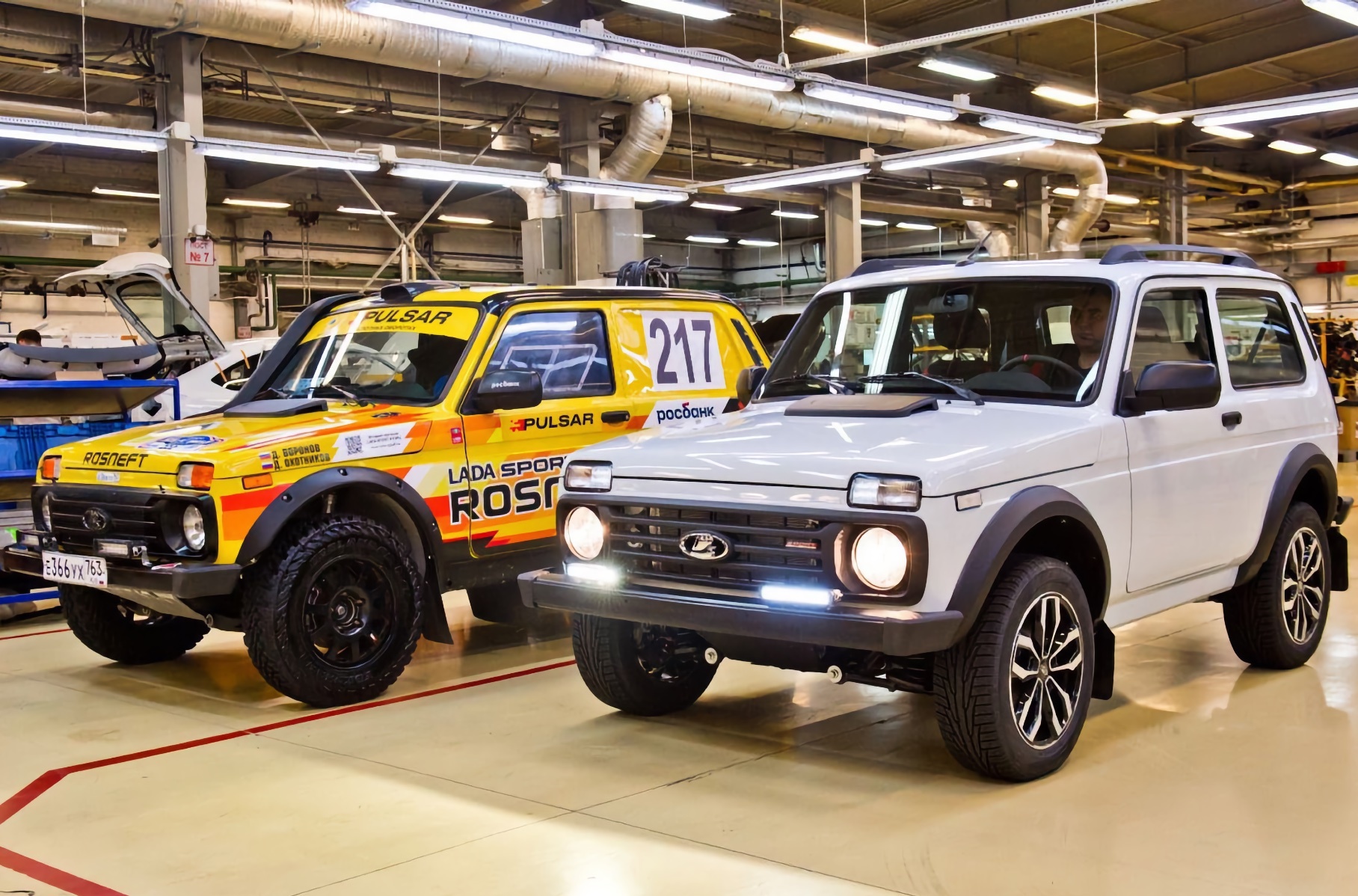 Стартовала промышленная сборка внедорожников Lada Niva Sport