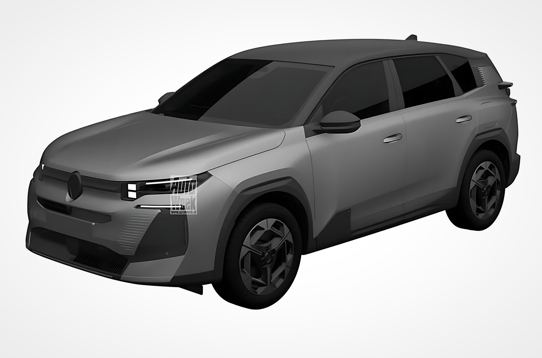 Появились патентные изображения нового кроссовера Citroen C5 Aircross