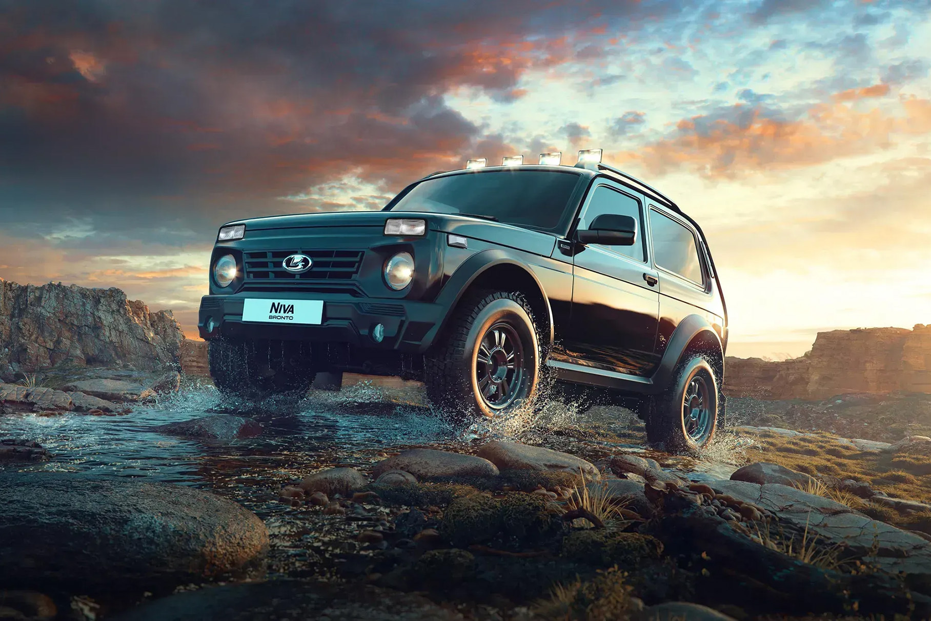 Компания АвтоВАЗ возобновила производство внедорожника Lada Niva Legend Bronto