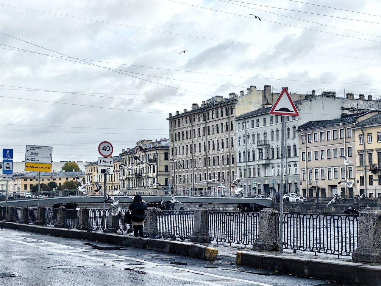 Город контрастов. Непогода обрушилась на Петербург после солнечных дней