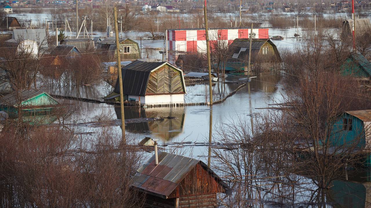 Уровень воды в реке Тобол у Кургана снизился на 17 см