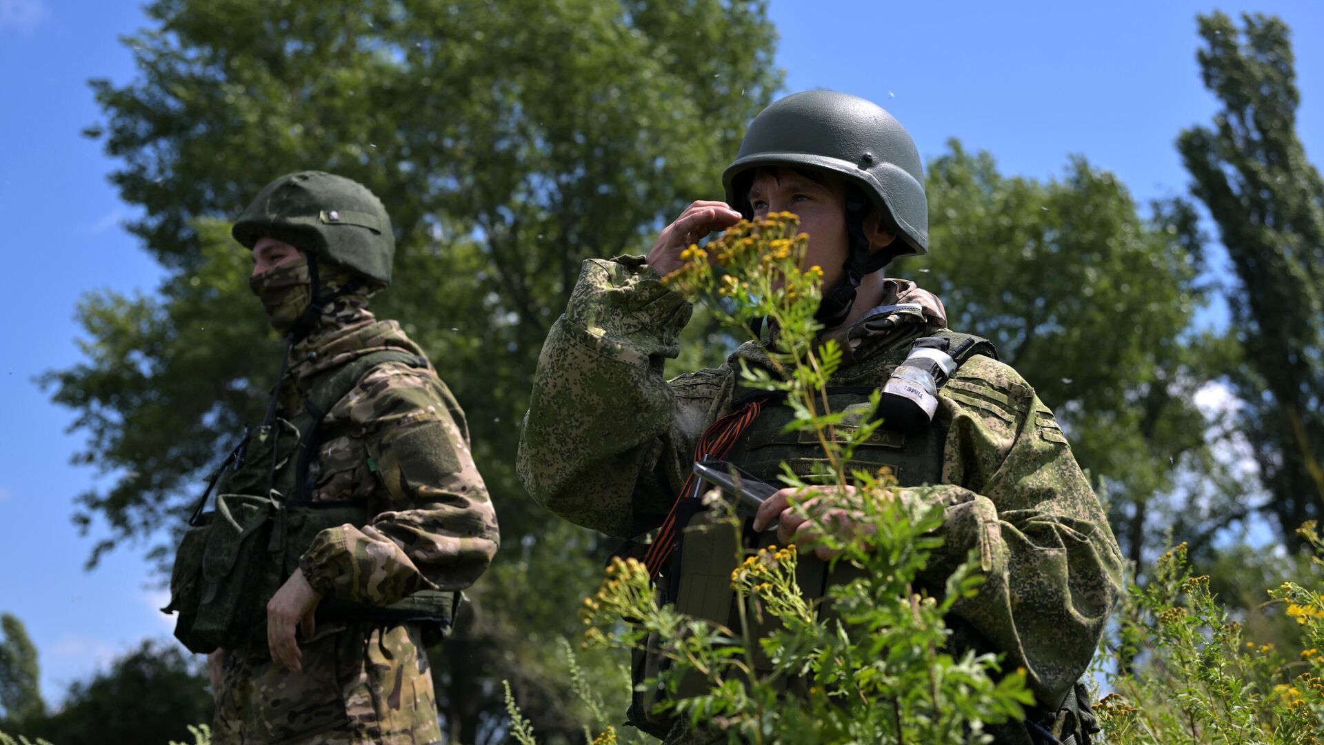 Российские военные освободили село Желанное Первое в ДНР