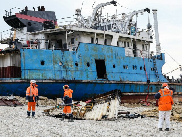 Судовладелец назвал ветроволновую нагрузку причиной крушения Волгонефть-239