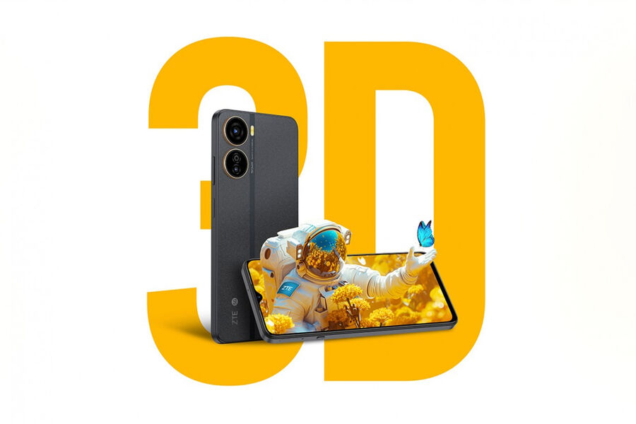 ZTE Voyage 3D за 17000 рублей может запускать 3D-контент без специальных очков