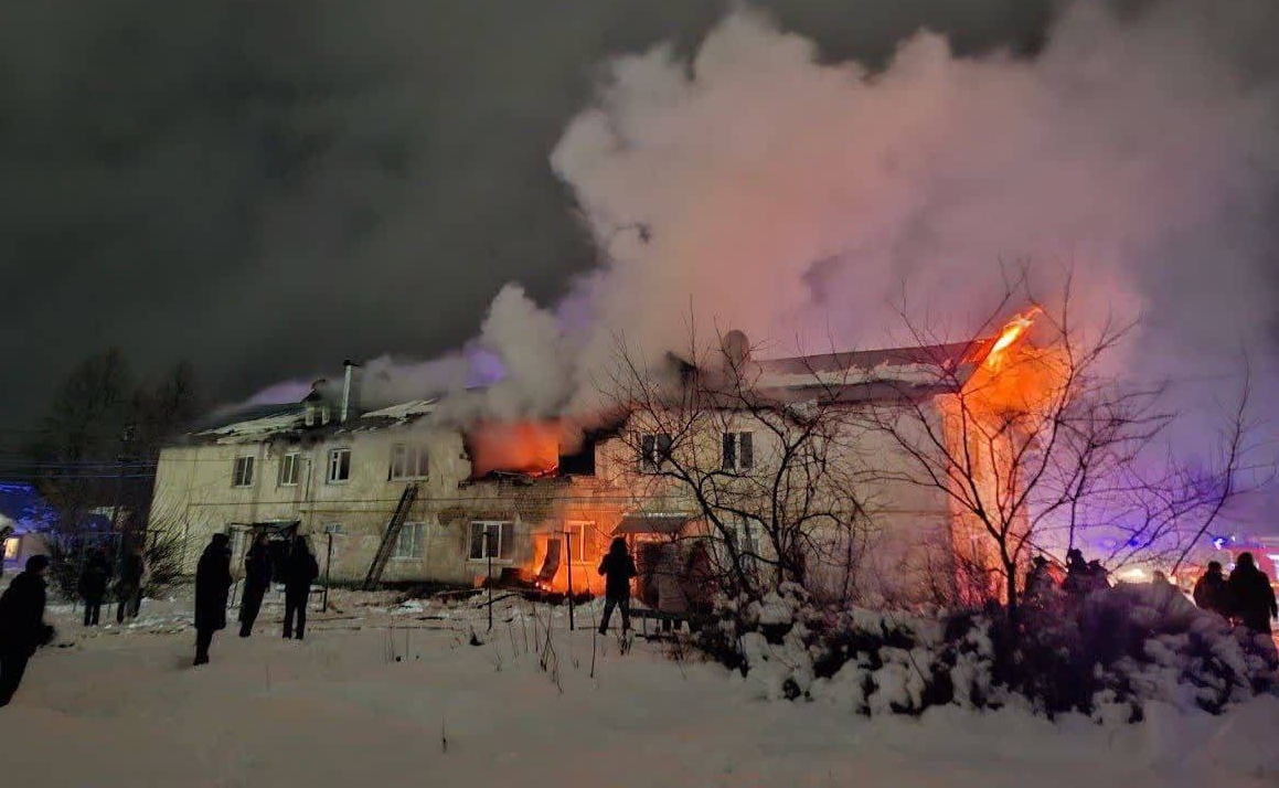 В доме в Нижегородской области произошел взрыв газа