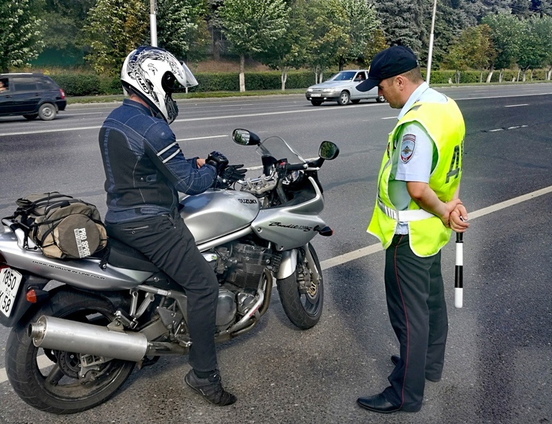 В Пензе Госавтоинспекция выявила 96 нарушений ПДД мотоциклистами