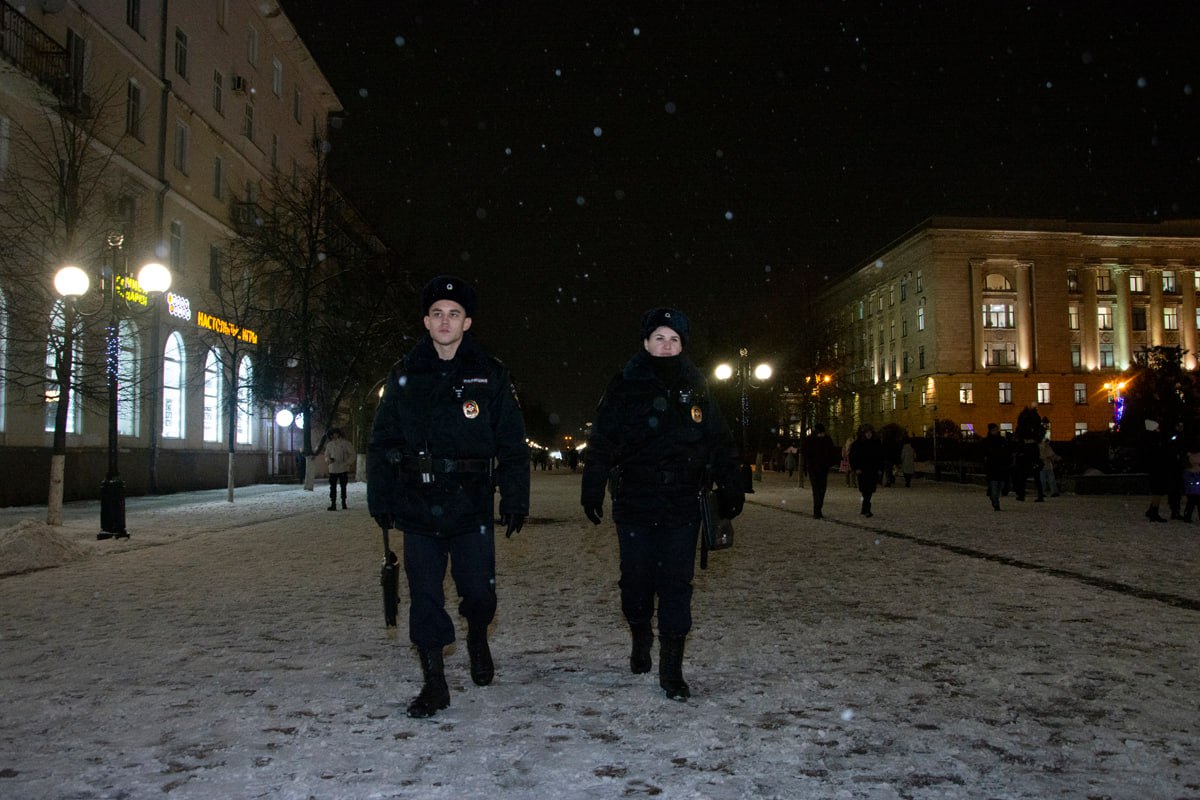 Более 300 полицейских будут дежурить в Пензенской области в Новый год