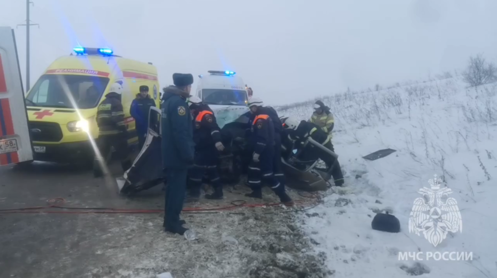 Три пассажиры «Калины» погибли в ДТП рядом с Воскресеновкой