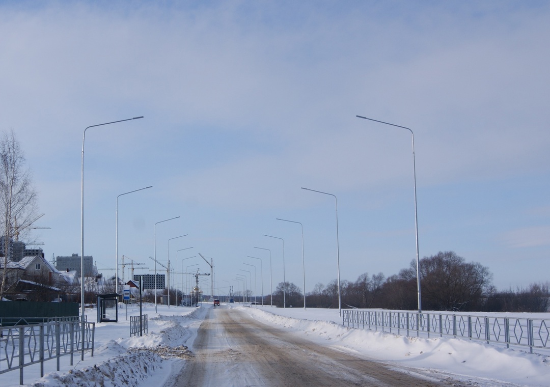 В Пензе открыто движение по новой автодороге севернее Лугометрии