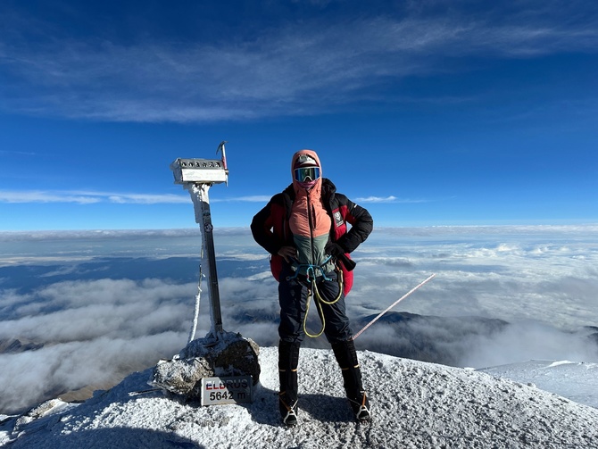 Номинация премии 'Mountain Guides' - Полина Ошмарина. Премия 'Стальной Ангел'