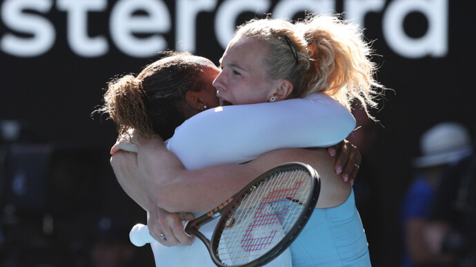 Синякова и Таунсенд выиграли Australian Open в женском парном разряде