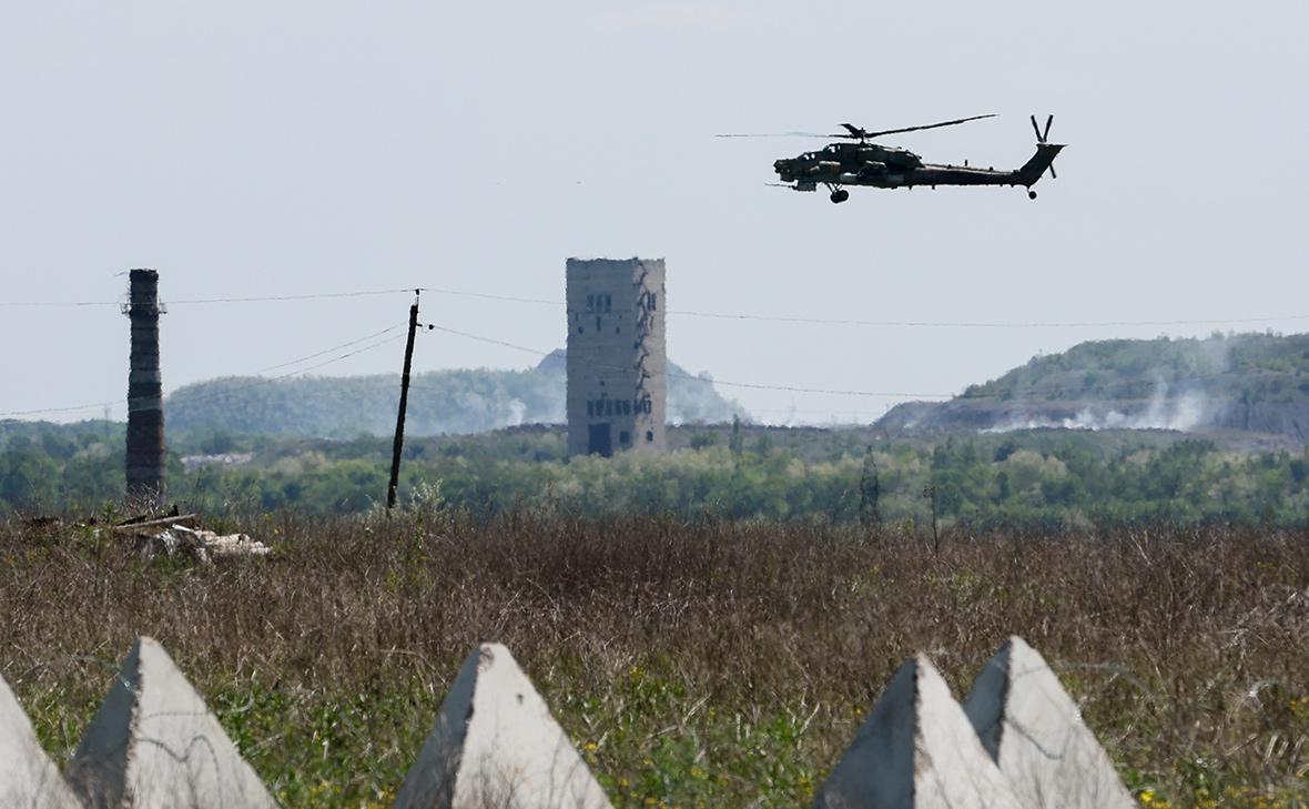 В Калужской области потерпел крушение вертолет Ми-28