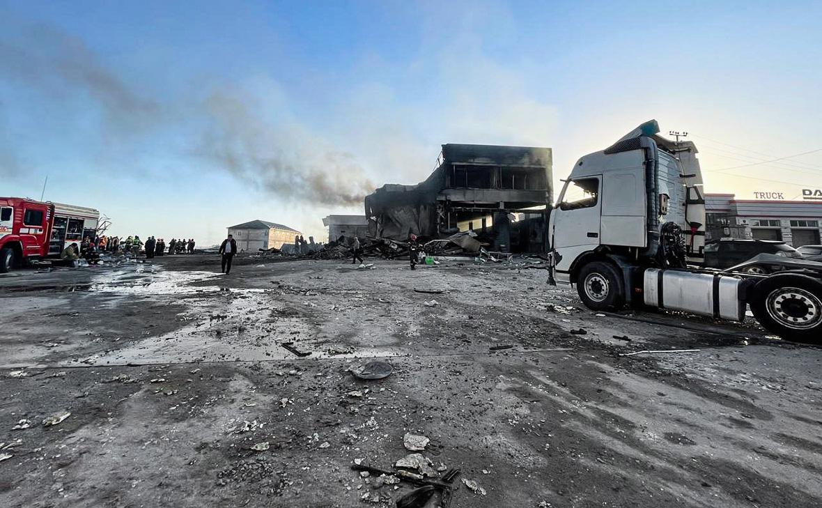 СК не нашел следов взрывчатки на заправке в Дагестане