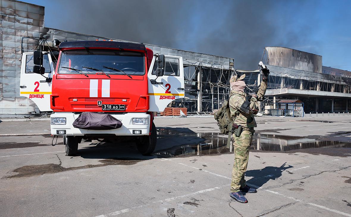 Число пострадавших в результате обстрелов Донецка выросло до 13