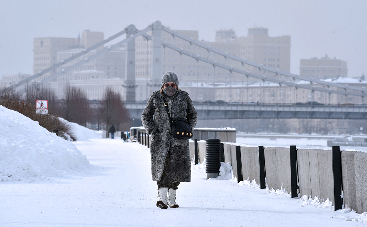 мороз в москве сегодня