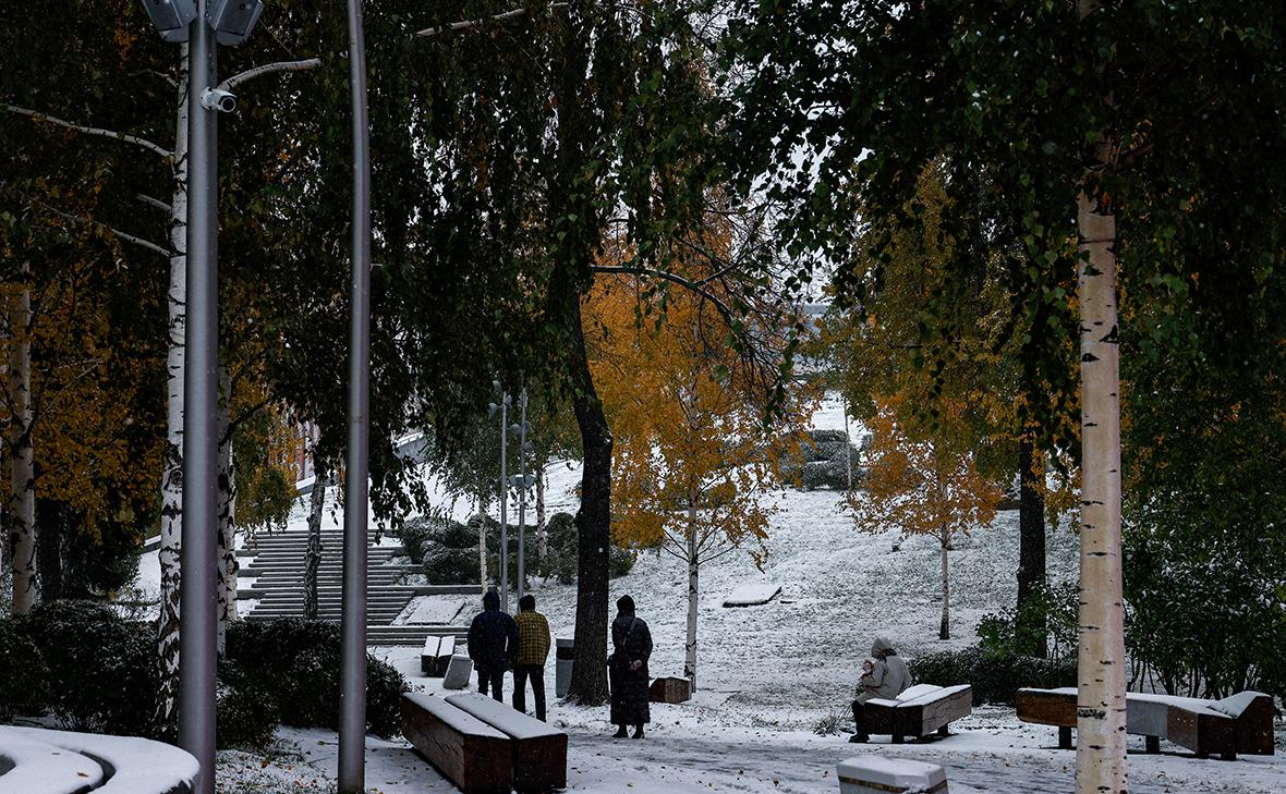 В Москве из-за морозов образовались ледяные иглы и выпала алмазная пыль