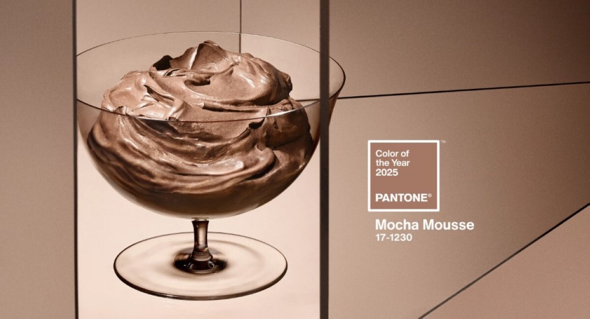 Институт Pantone назвал главным цветом 2025 года оттенок Mocha Mousse