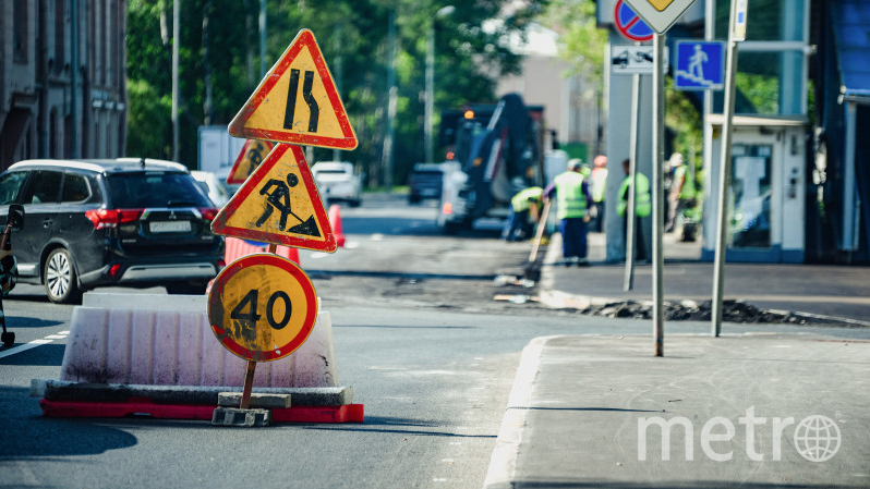 Проезды в четырёх районах Петербурга закроют и сузят с 22 и 24 июля