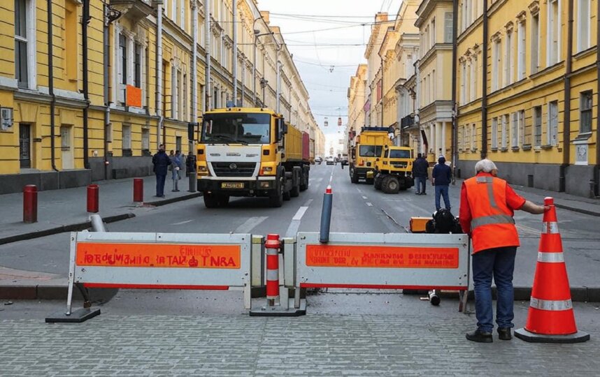 Водителей Петербурга ждут новые закрытия и ограничения с 4, 5 и 6 августа