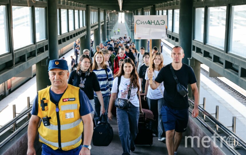 В Петербург приехала ещё одна группа детей из Курской области