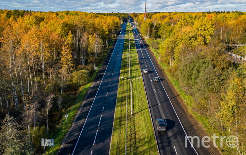 В Петербурге отремонтировали Зеленогорское шоссе