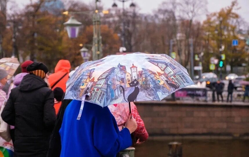 Дожди и порывистый ветер накроют Петербург в среду