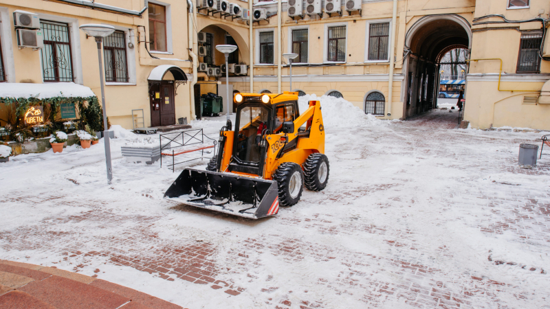 Стало известно, сколько заплатят студентам за уборку снега в Петербурге