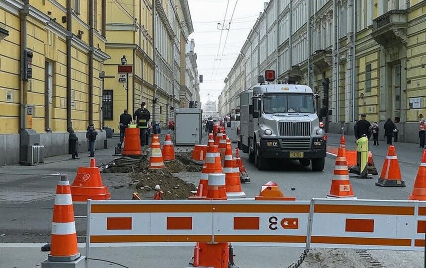 В двух районах Петербурга сузят проезды с 8 ноября