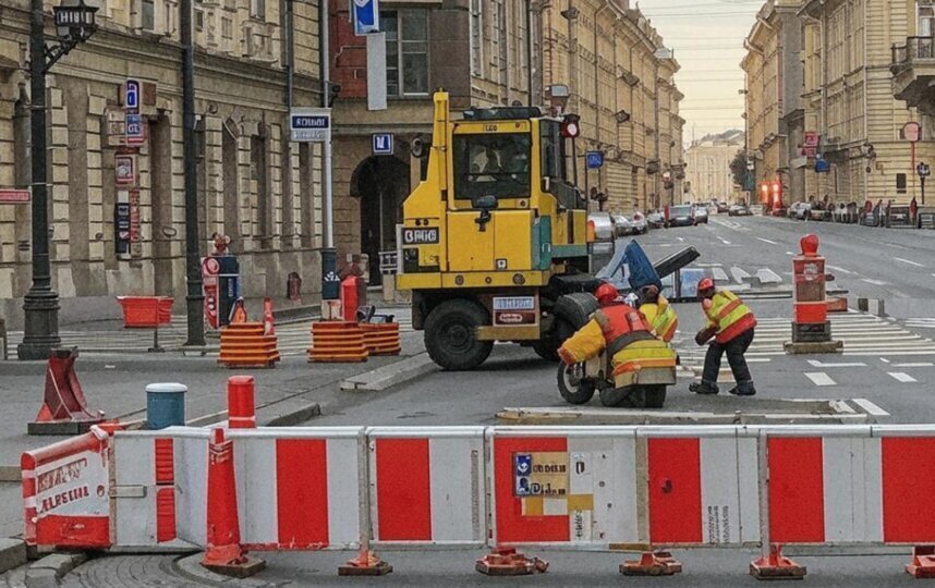 В Петербурге вводятся новые ограничения дорожного движения