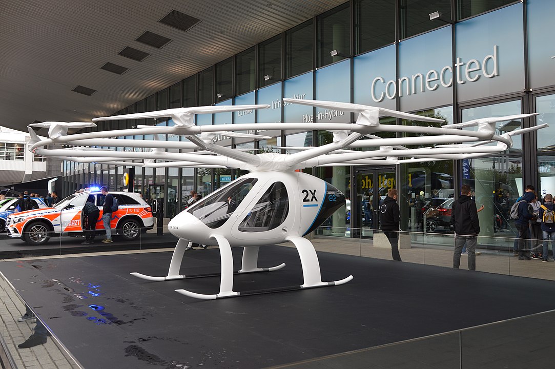 Компания Volocopter, которую поддерживал Mercedes, подала заявление о банкротстве