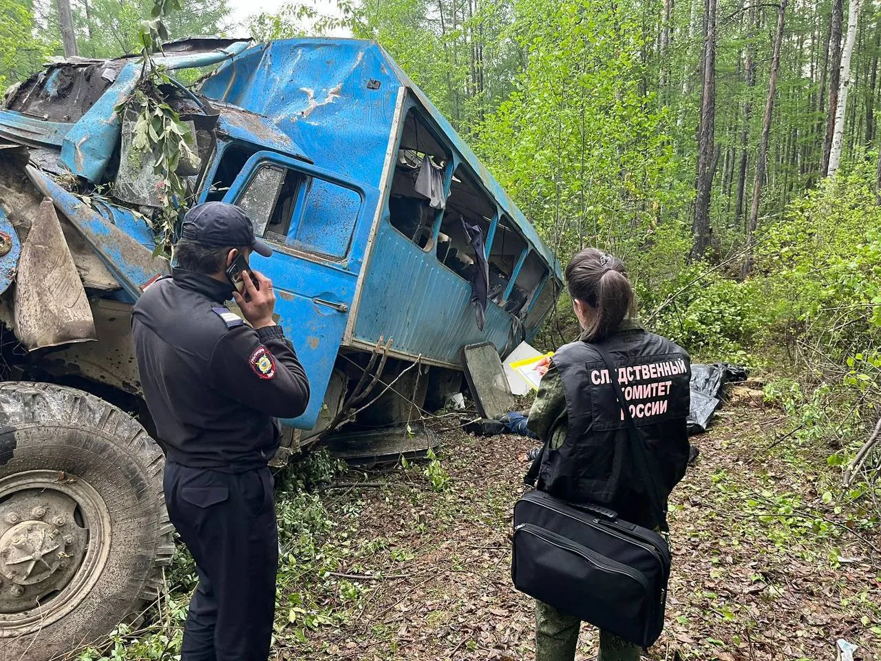 Три человека погибли, более 20 пострадали в ДТП с вахтовым автобусом в Забайкалье