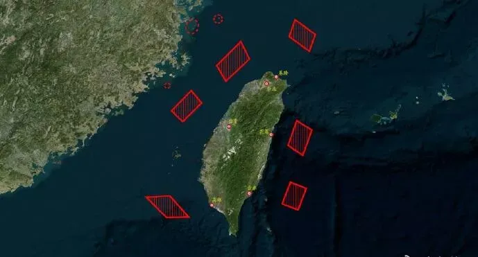 Китайская армия окружила Тайвань со всех сторон и начала военные учения