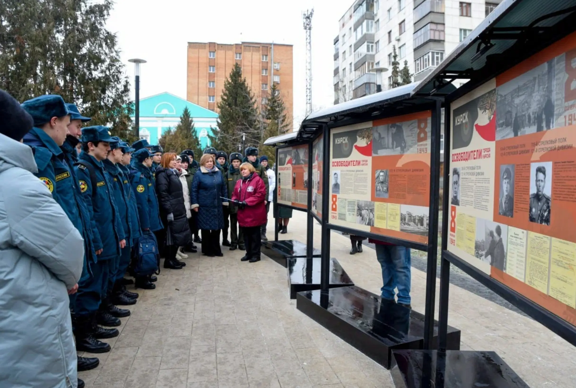 В Курске открыли выставку к 82-й годовщине освобождения города от фашистов