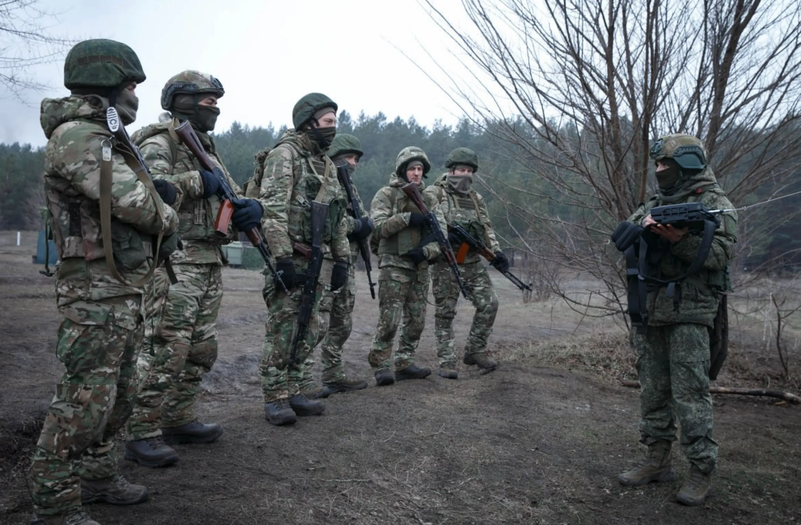 Российские военные освободили донецкую Андреевку